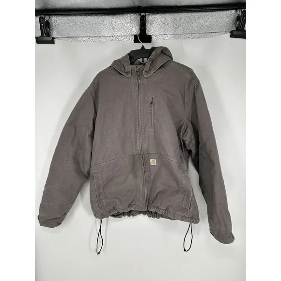 Carhartt Full Swing Caldwell Jacket Women's 2XL 102248 077 Sherpa Lined Hooded - Picture 1 of 9